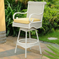 South Sea Rattan Weston Wicker Bar Chair