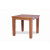 Lloyd Flanders Teak 24" Square End Table with Tapered Legs