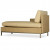 Lloyd Flanders Elements Left Arm Facing Wicker Chaise Lounge