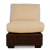 Lloyd Flanders Contempo Armless Wicker Lounge Chair