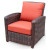 South Sea Rattan Huntington Wicker Lounge Chair