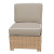Forever Patio Barbados Armless Wicker Lounge Chair