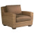 WhiteCraft by Woodard Saddleback Wicker Lounge Chair