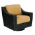 WhiteCraft by Woodard Cooper Swivel Wicker Lounge Chair