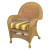 Longboat Key Casa Del Mar Wicker Dining Chair