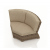Forever Patio Cypress 45 Degree Wicker Corner Chair