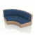 Forever Patio Hampton Wicker Curved Sofa