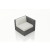 Harmonia Living District Wicker Right Arm Facing Lounge Chair - Custom Cushion Fabric