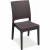 Compamia Florida Wicker Armless Dining Chair Pair