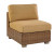 WhiteCraft by Woodard Sedona Armless Wicker Lounge Chair