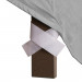 PCI Rectangular Pub Set Outdoor Furniture Cover with Umbrella Hole - Gray