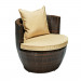 The-HOM Perry 3 Piece Wicker Chat Set