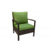 The-HOM Baymont Brown Wicker Lounge Chair