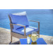 The-HOM Baymont White Wicker Lounge Chair