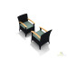 Harmonia Living Arbor Wicker Dining Chair - Sunbrella Canvas Spa