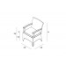 Harmonia Living Arbor Wicker Dining Chair - Specifications