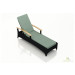 Harmonia Living Arbor Adjustable Wicker Chaise Lounge - Sunbrella Canvas Spa
