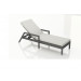 Harmonia Living District Adjustable Wicker Chaise Lounge - Sunbrella Canvas Natural