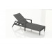 Harmonia Living District Adjustable Wicker Chaise Lounge - No Cushion