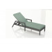 Harmonia Living District Adjustable Wicker Chaise Lounge - Sunbrella Canvas Spa