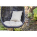 Harmonia Living Nimbus 2 Piece Wicker Hanging Chair Set - Coffee Bean