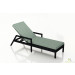 Harmonia Living Urbana Adjustable Wicker Chaise Lounge - Sunbrella Canvas Spa