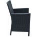 Compamia California Wicker Lounge Chair Pair - Dark Gray