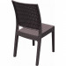 Compamia Florida Wicker Armless Dining Chair Pair - Brown