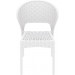 Compamia Daytona Wicker Dining Chair Pair - White