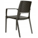 Compamia Capri Wicker Dining Chair Pair - Brown