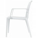 Compamia Capri Wicker Dining Chair Pair - White