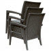 Compamia Miami Wicker Lounge Chair Pair - Brown