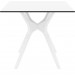 Compamia Ibiza Square Wicker Dining Table - White
