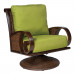 Swivel Rocking Dining Arm Chair Cushion