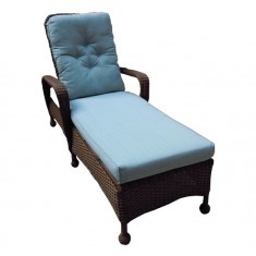 NorthCape Wicker Chaise Lounge 